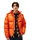 Tommy Jeans Winter-Daunenjacke Alaska Down Puffer EXT (warm, mit Kapuze) orange Herren