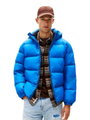 Tommy Jeans Winter-Daunenjacke Essential Down Jacket EXT mit Kapuze (warm, wasserabweisend) indigoblau Herren