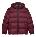 Tommy Jeans Winter-Daunenjacke Essential Down Jacket EXT mit Kapuze (warm, wasserabweisend) burgunderrot Herren