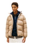 Tommy Jeans Winter-Daunenjacke Essential Down Jacket EXT mit Kapuze (warm, wasserabweisend) beige Herren
