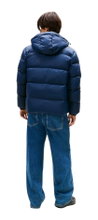 Tommy Jeans Winter Down Jacket Essential Down Jacket EXT with Hood (warm, water-repellent) dark blue Men's