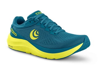 Topo Laufschuhe Phantom 3 (Dämpfung, breitere Zehenbox) blau/lime Herren