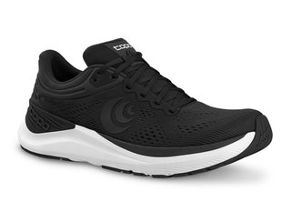 Topo Running Shoes Ultrafly 4 (Cushioning) Black/White Women