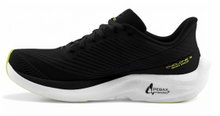 Topo Laufschuhe Cyclone 3 (Leichtigkeit, breitere Zehenbox) schwarz/lime Herren