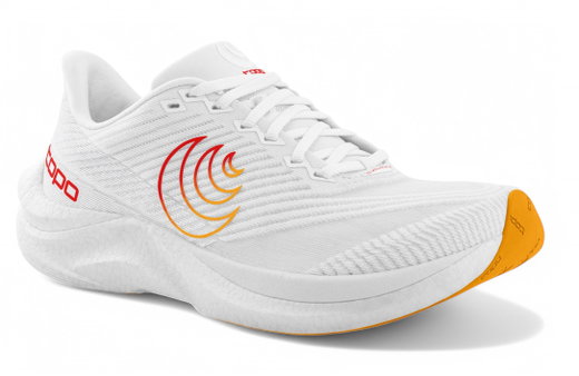 Topo Laufschuhe Cyclone 3 (Leichtigkeit, breitere Zehenbox) weiss/sunset Herren