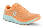 Topo Running Shoes Phantom 3 (Cushioning, Wider Toe Box) Orange/Sky Blue Ladies