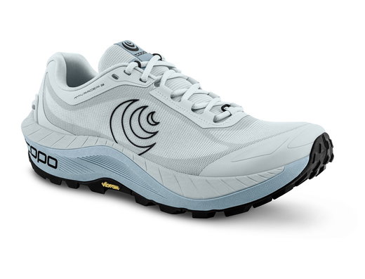 Topo Running Shoes MTN Racer 3 (Trail, Cushioning, Wider Toe Box) iceblue Ladies