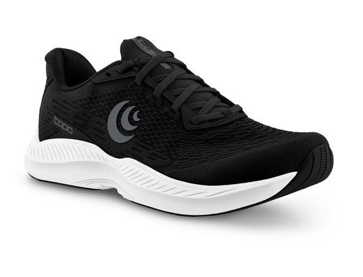 Topo Laufschuhe Fli-Lyte 5 (Leichtigkeit, breitere Zehenbox) schwarz/weiss Herren