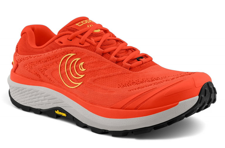 Topo Trail-Laufschuhe Pursuit 2 (Dämpfung, Langstrecke, Zero-Drop) rot Herren