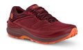 Topo Trail-Laufschuhe Ultraventure 2 (Dämpfung, Langstrecke) dunkelrot/orange Damen