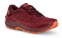Topo Trail-Laufschuhe Ultraventure 2 (Dämpfung, Langstrecke) dunkelrot/orange Damen