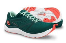 Topo Laufschuhe Magnifly 4 (Dämpfung) emeraldgrün/coral Damen