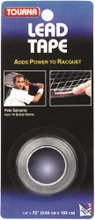 Tourna Bleiband Lead Tape für Schlägertuning silber (Rolle, 20 Gramm)