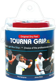 Tourna Overgrip Grip XL Tour Pack blau 30er Beutel