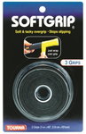 Tourna Overgrip Softgrip schwarz 3er