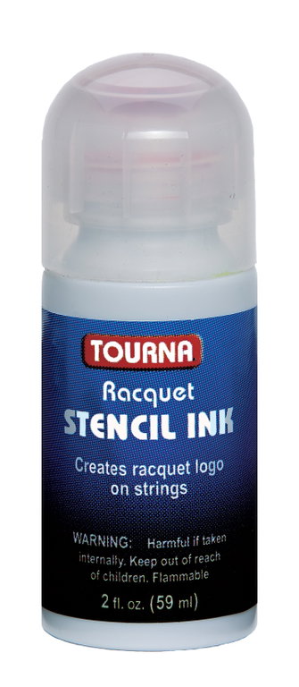 Tourna Saitenstift für Logo-Beschriftung - Flasche 59ml - blau