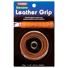 Tourna Basisband Genuine Leder 1.5mm (bezpośrednie odczucie/gładkie) brązowy - 1 sztuka