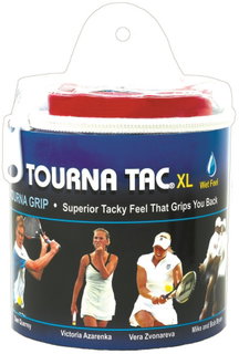 Tourna Overgrip Tac XL Tour Pack 0.55mm blau 30er Clip-Beutel