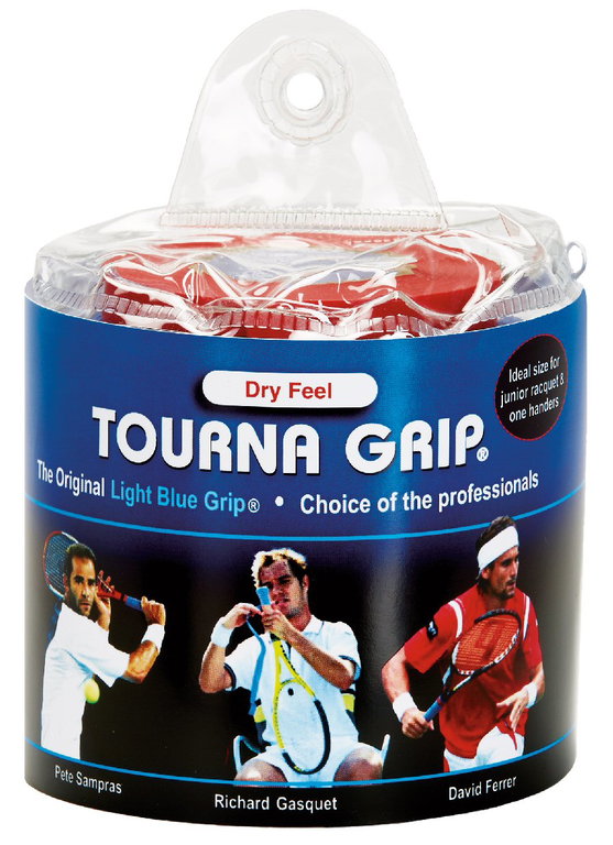 Tourna Overgrip Grip Standard Tour Pack blau 30er Beutel
