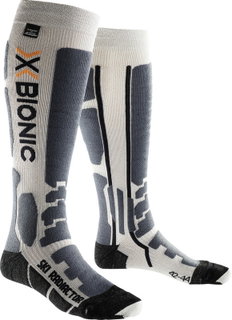 X-Socks Skisocke Radiactor Lamborghini silber/anthrazit Herren - 1 Paar