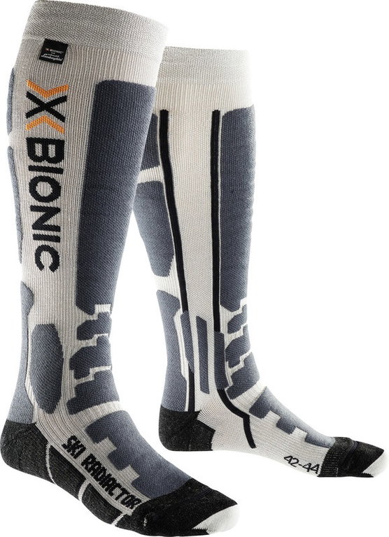 X-Socks Skisocke Radiactor Lamborghini silber/anthrazit Herren - 1 Paar