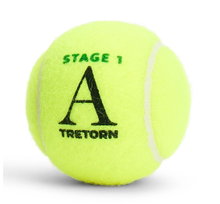 Tretorn Methodikbälle Stage 1 Academy (grüner Punkt) gelb Verpackung 3er