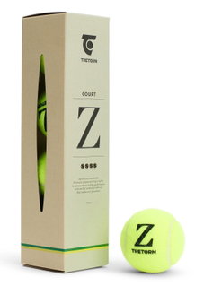 Tretorn Training Balls Z Court Training (pressureless) yellow 4-pack