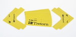 Tretorn Markierungslinien Set (16 Teile) gelb