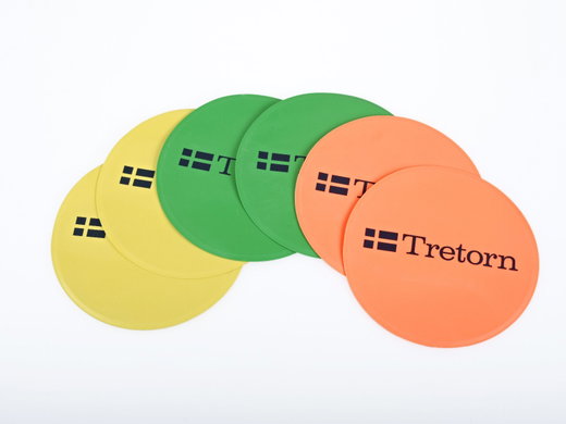Tretorn Markierungsscheiben (6 Stück sortiert)