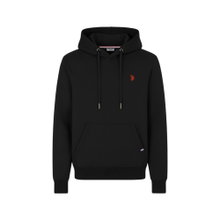 U.S. Polo Assn. Kapuzenpullover Sweat Hoodie US16997 (Baumwolle-Mischung) schwarz Herren