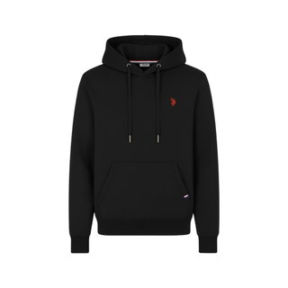 U.S. Polo Assn. Hooded Sweatshirt Hoodie US16997 (Cotton Blend) black Men's