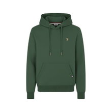 U.S. Polo Assn. Kapuzenpullover Sweat Hoodie US16997 (Baumwolle-Mischung) dunkelgrün Herren