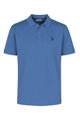 U.S. Polo Assn. Freizeit-Polo US16147 (Baumwolle) blau Herren