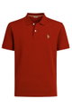 U.S. Polo Assn. Freizeit-Polo US16147 (Baumwolle) rust rot Herren