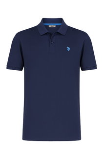 U.S. Polo Assn. Freizeit-Polo US16147 (Baumwolle) navyblau Herren