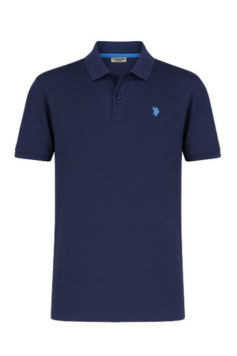 U.S. Polo Assn. Freizeit-Polo US16147 (Baumwolle) navyblau Herren