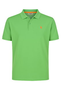 U.S. Polo Assn. Polo sportowe US16147 (bawełna) zielony męski