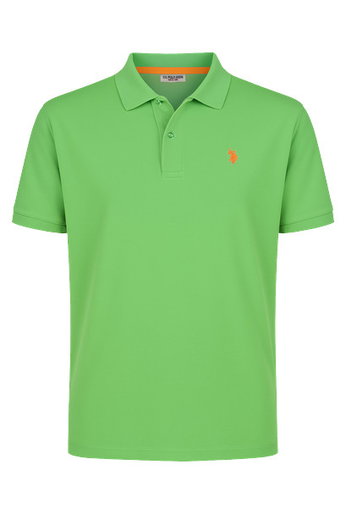 U.S. Polo Assn. Freizeit-Polo US16147 (Baumwolle) grün Herren