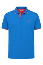 U.S. Polo Assn. Freizeit-Polo US16300 (Baumwolle) blau Herren
