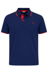 U.S. Polo Assn. Freizeit-Polo US16300 (Baumwolle) navyblau Herren