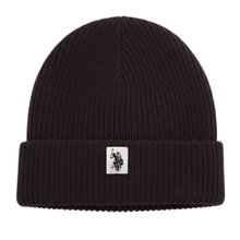 U.S. Polo Assn. Czapka (Beanie) US16992 - Bawełna - czarna - 1 sztuka