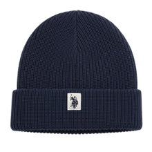 U.S. Polo Assn. Czapka (Beanie) US16992 - Bawełna - granatowa - 1 sztuka