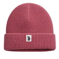 U.S. Polo Assn. Czapka (Beanie) US16992 - Bawełna - różowa - 1 sztuka