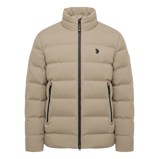 U.S. Polo Assn. Steppjacke US16963 beige Herren