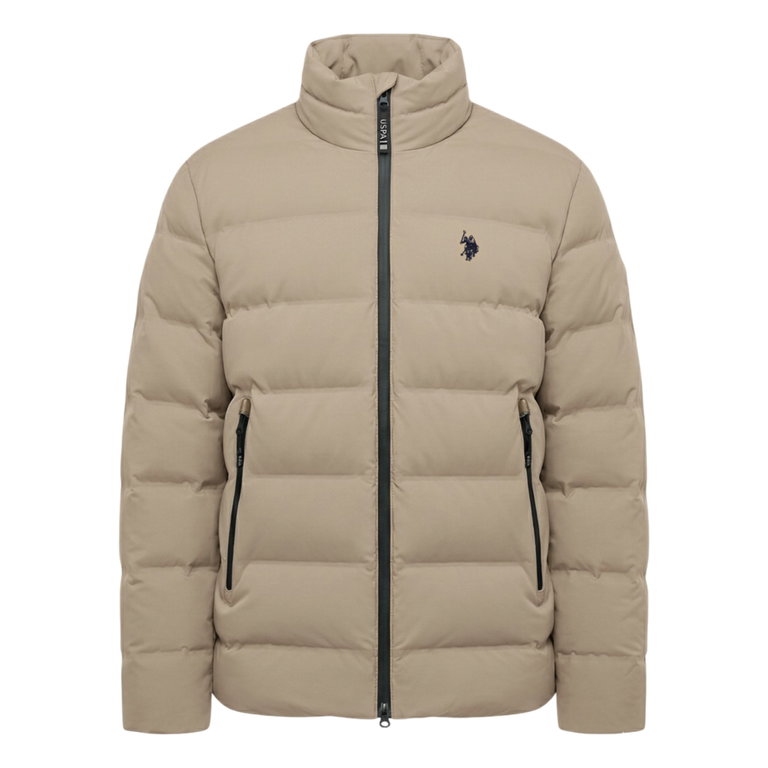 U.S. Polo Assn. Steppjacke US16963 beige Herren