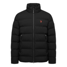 U.S. Polo Assn. Quilted Jacket US16963 black Men's