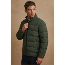 U.S. Polo Assn. Steppjacke US16963 dunkelgrün Herren