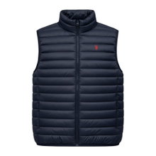 U.S. Polo Assn. Steppweste US17017 navyblau Herren