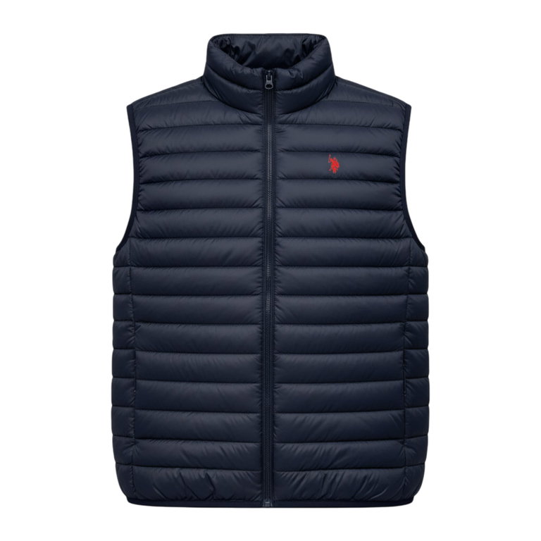 U.S. Polo Assn. Steppweste US17017 navyblau Herren