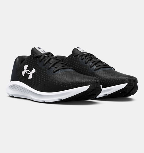 Under Armour Laufschuhe Charged Pursuit 3 schwarz/weiss Herren